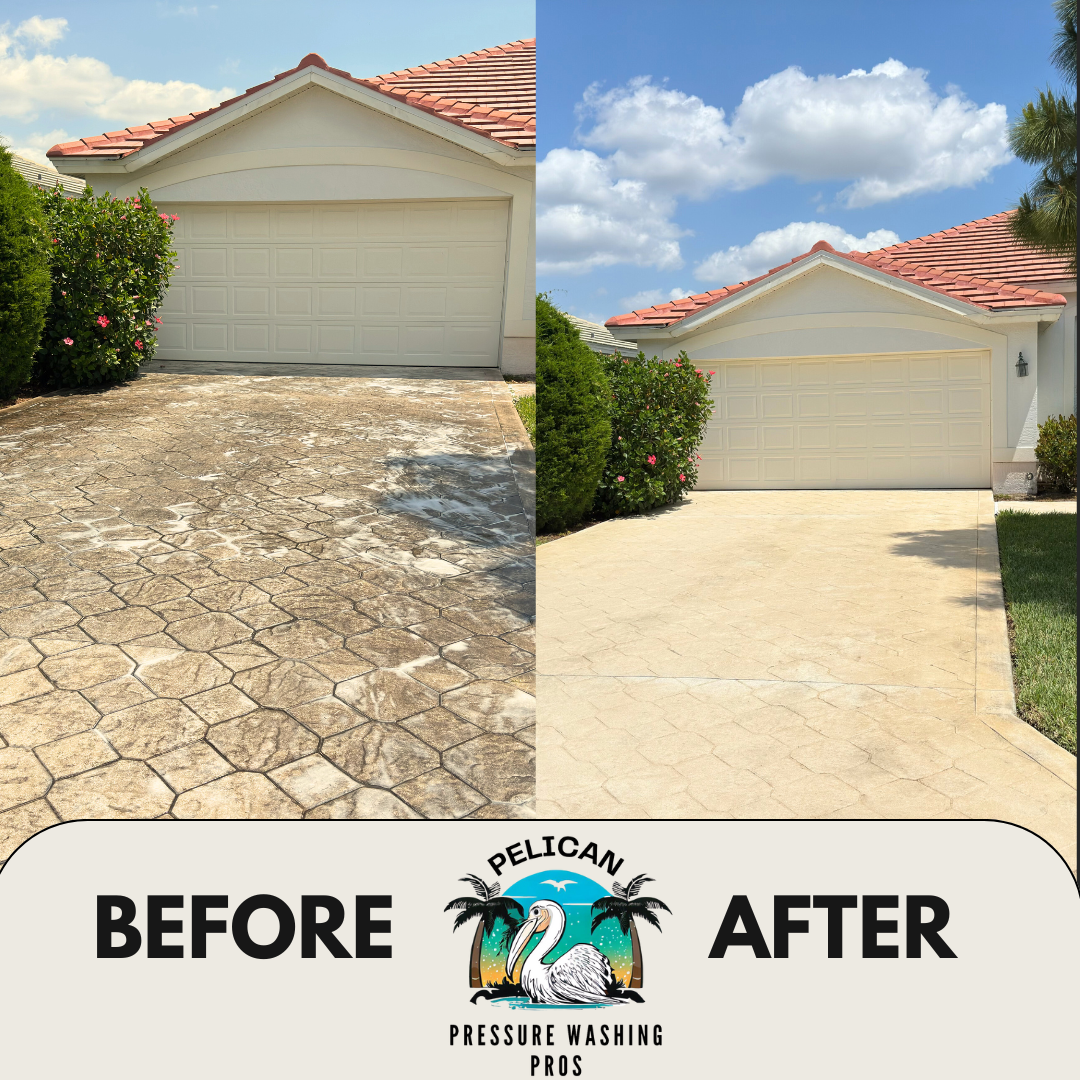 Benefits of Pressure Washing Your Driveway Bi-Annually in Fort Myers, FL